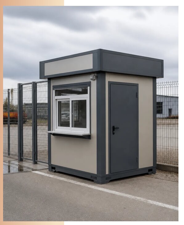 Изготовление и аренда КПП для охраны под ключ в Нурлате